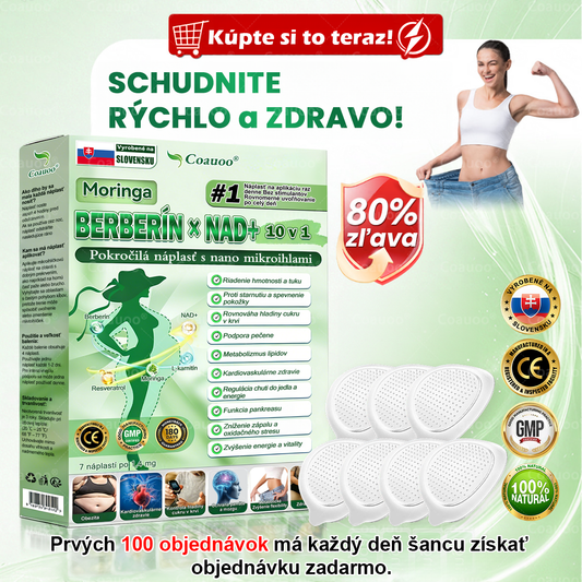 🎁 Zostalo už len 5 pudeľok! Dávame vám extra 50 % zľavu! Postaraj sa o svoju kondíciu a zdravie. Nepremeškaj túto šancu – ďalšia taká príležitosť až o rok!